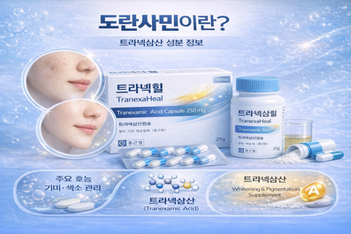 도란사민이란? 트라넥삼산 성분 기준으로 알아보는 인도직구·구매대행 가이드