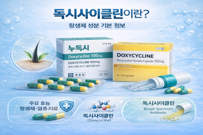 독시사이클린이란 항생제 성분 기준으로 알아보는 인도직구·구매대행 가이드 